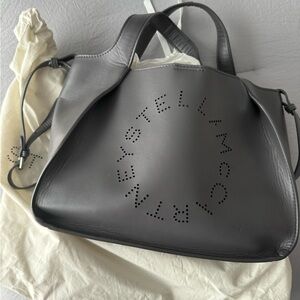SOLD !! Stella McCartney gray logo bag